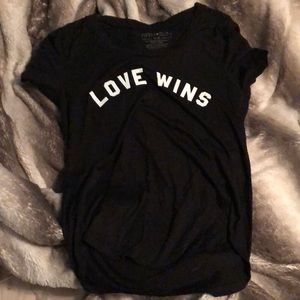 LOVE WINS t shirt